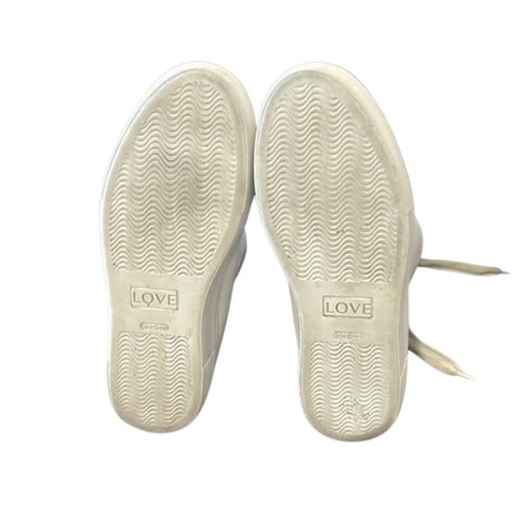 LITA by Ciara Fang White Front-Zip Hi-Top Sneakers – Size 6.5 / EU 37 - Picture 7 of 8